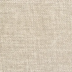 Fauteuil en tissu doux tramé - blanc écru