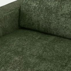Fauteuil en tissu Genesis - vert cèdre