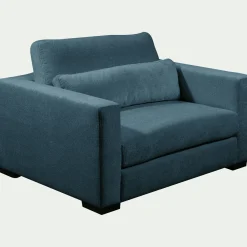 Fauteuil fixe en tissu Genesis 1,5 places - bleu