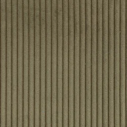 Fauteuil fixe en velours côtelé - vert cèdre