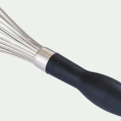 Fouet en inox 28cm - noir