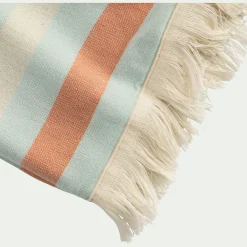 Fouta de plage 180x100cm - bleu