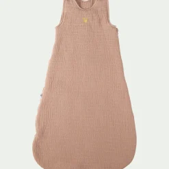 Gigoteuse évolutive en gaze de coton bio (70 à 90cm) - rose salina