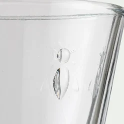 Gobelet en verre pressé 26cl - transparent
