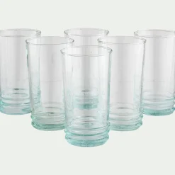 Gobelet haut en verre recyclé 30cl - transparent
