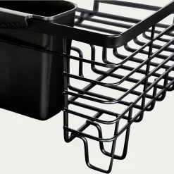 Égouttoir en métal noir