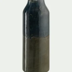 Grand vase en faïence H30cm - vert