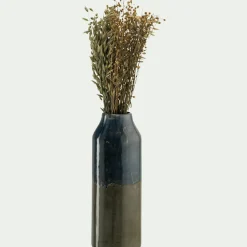 Grand vase en faïence H30cm - vert