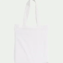 Housse de couette en percale de coton 260x240cm liseré tressé beige alpilles - blanc