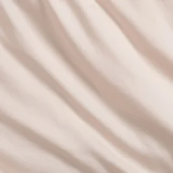 Housse de couette en satin lavé 240x220cm - rose pétale