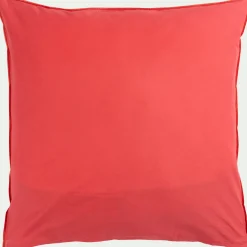 Housse de couette enfant 140x200cm et 1 taie d'oreiller 63x63cm en coton - rose