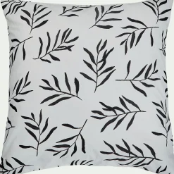 Housse de couette 240x220cm et 2 taies d'oreiller 63x63cm en coton - motifs branches d'aloyse