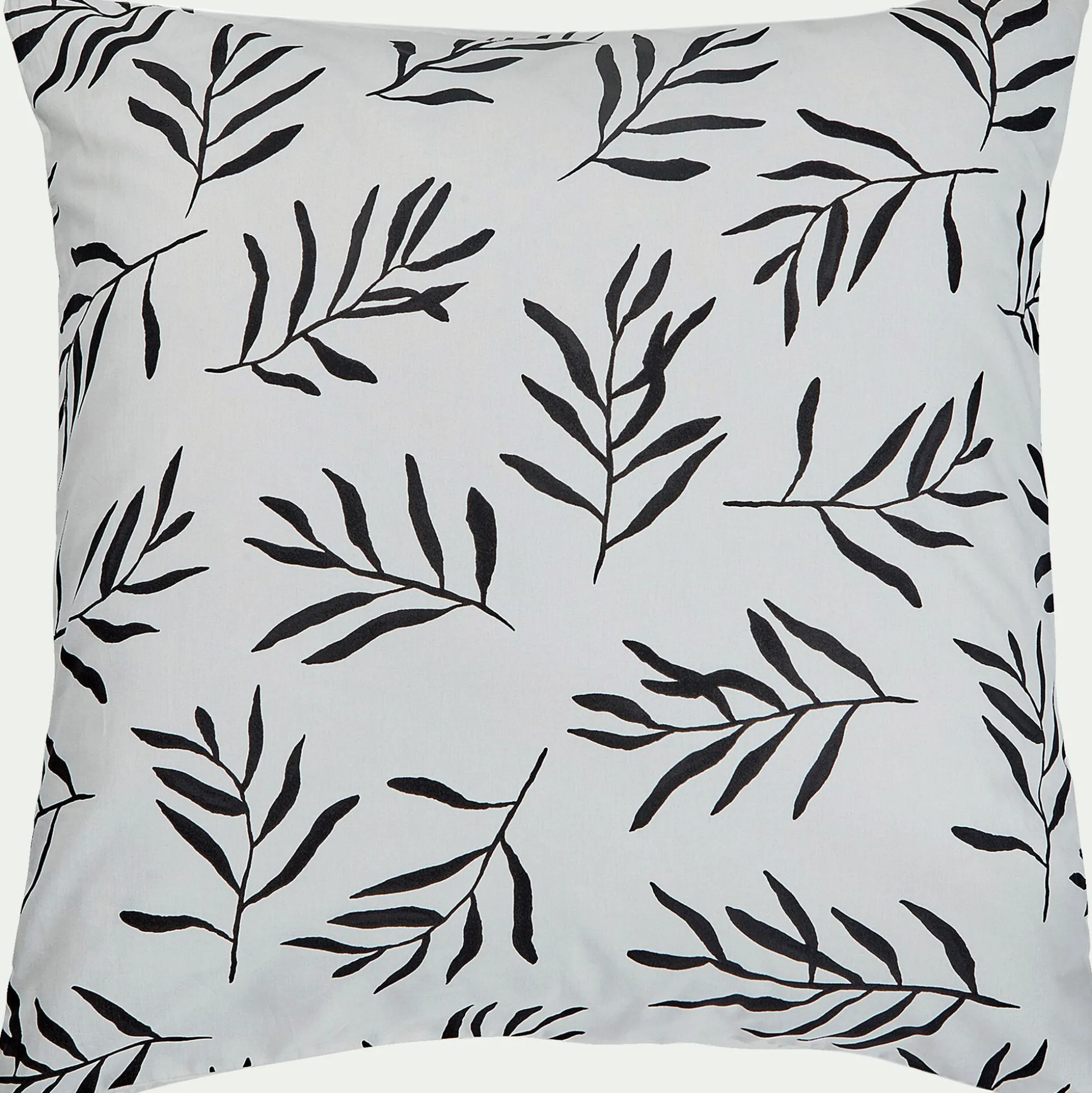 Housse de couette 240x220cm et 2 taies d'oreiller 63x63cm en coton - motifs branches d'aloyse