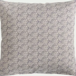 Housse de couette 260x240cm et 2 taies d'oreiller 63x63cm en coton et lin - motif amande