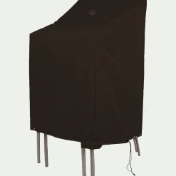 Housse de protection pour chaises - noir - (L66x66xH120cm)