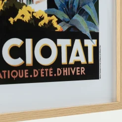 Image encadrée de La Ciotat 53x73cm