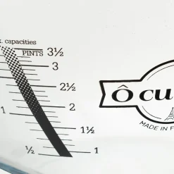 Jatte graduée en verre borosilicate - transparent 4,2L