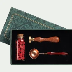 Kit pour sceau de cire rouge - rouge