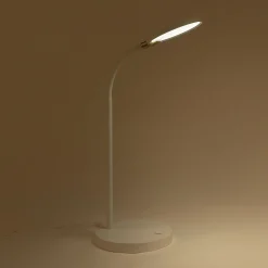 Lampe de bureau avec variateur H31,50cm - blanc