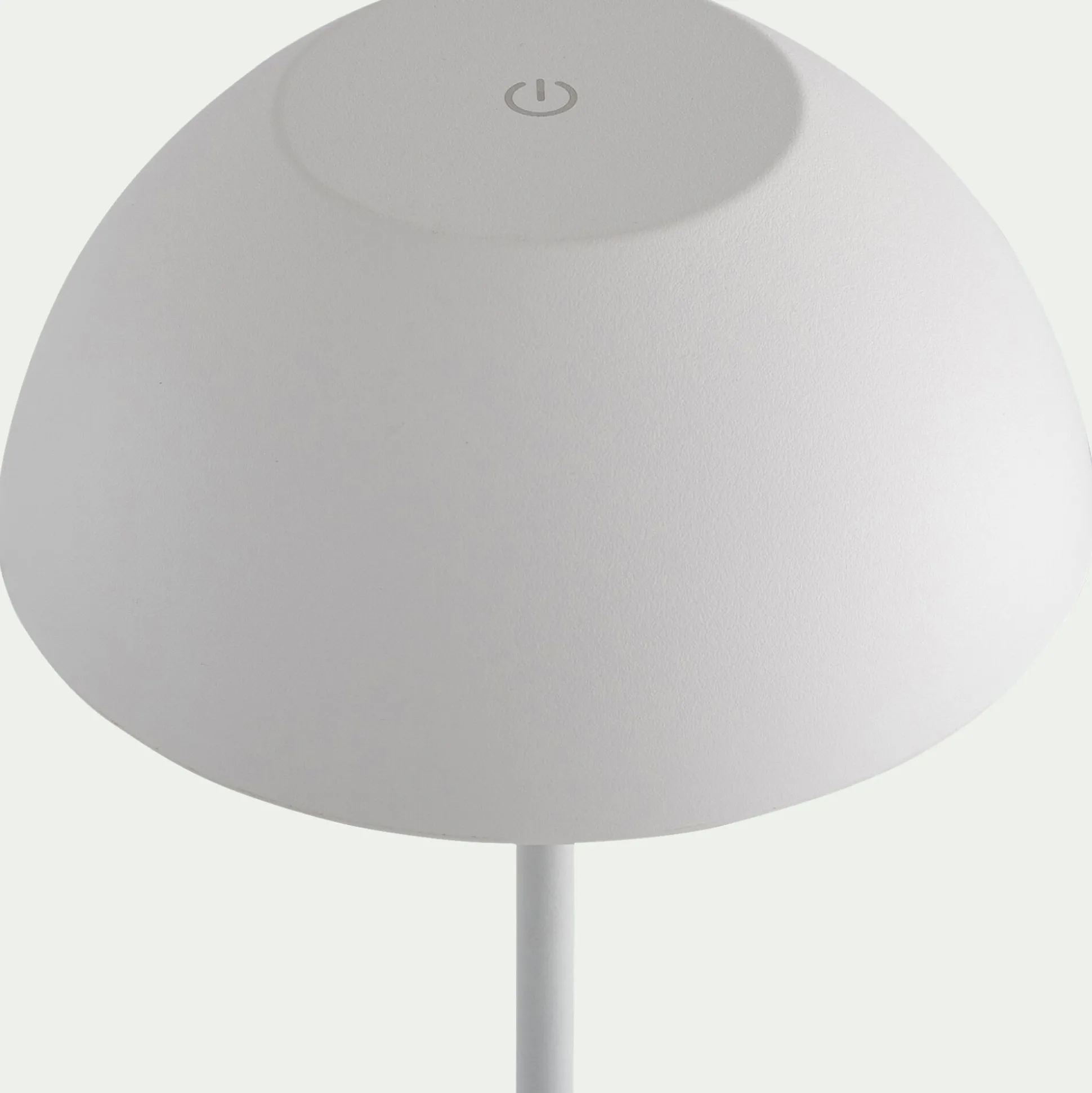 Lampe de table à poser nomade H28cm - blanc