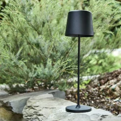 Lampe de table à poser nomade H37cm - noir