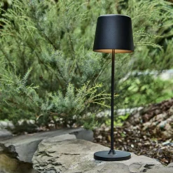 Lampe de table à poser nomade H37cm - noir