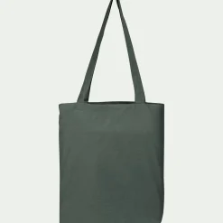 Linge de lit uni en percale de coton - vert cèdre