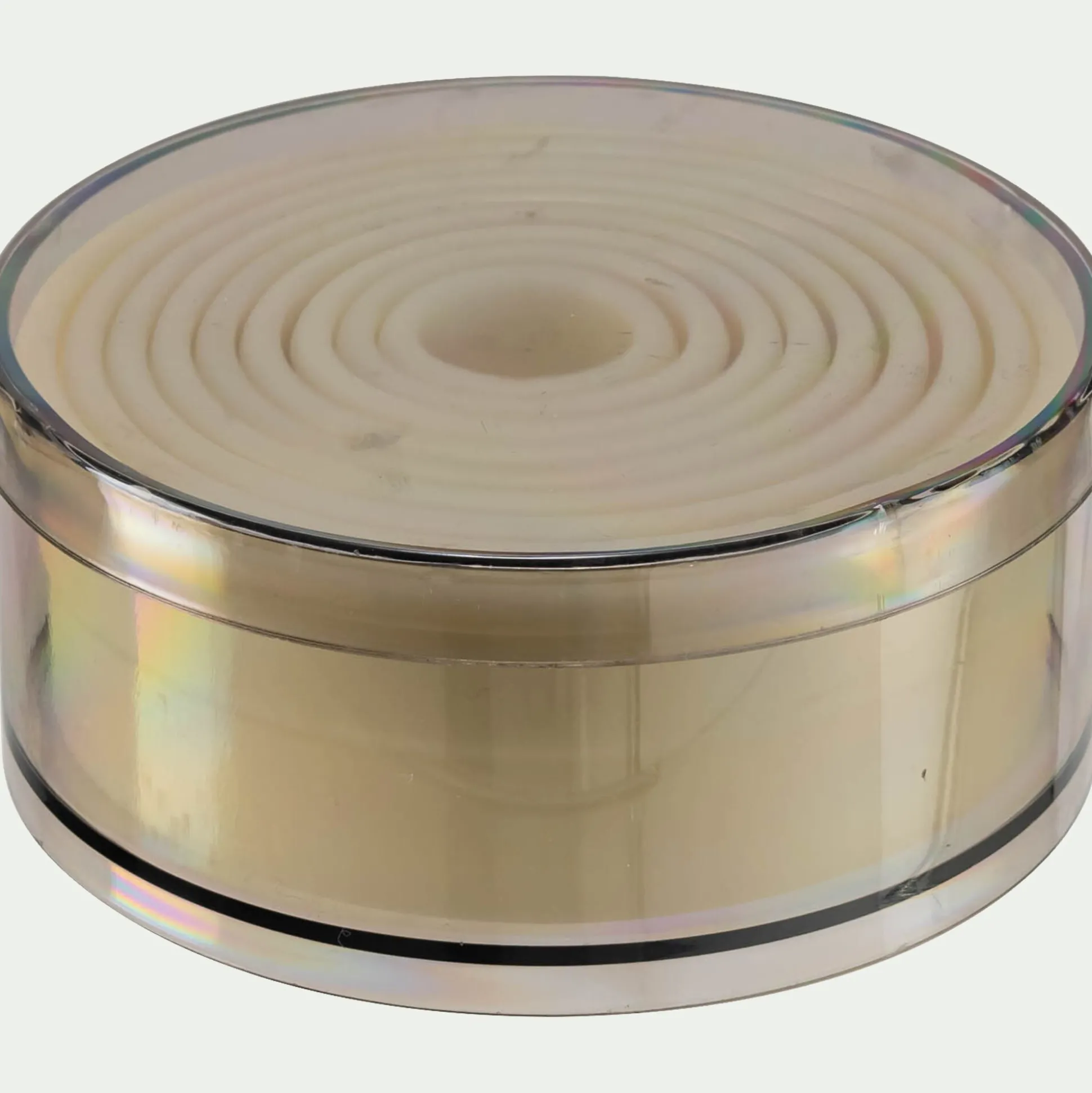 Lot de 9 découpoirs ronds lisses assortis - blanc