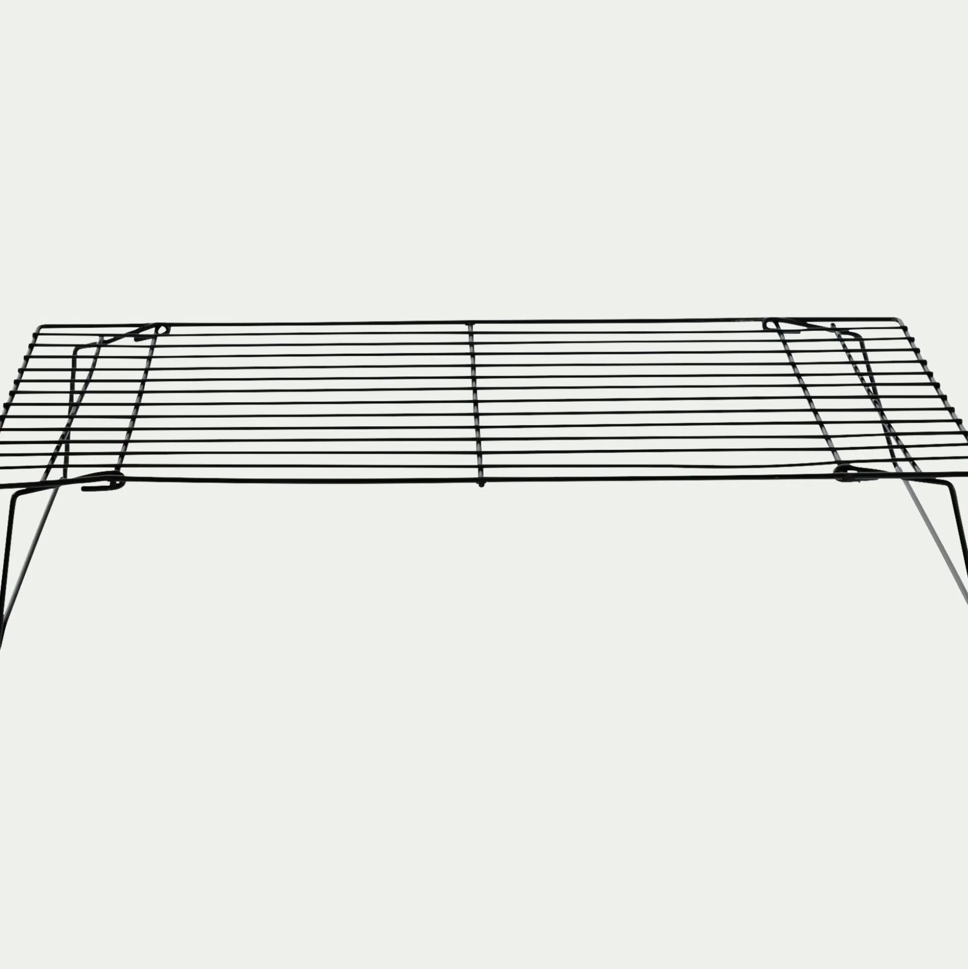 Lot de 3 grilles de refroidissement en inox 24x40cm - noir