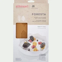 Lot de 24 moules en forme de feuille en silicone platinium - jaune