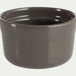 Lot de 4 ramequins en grès D9cm - vert