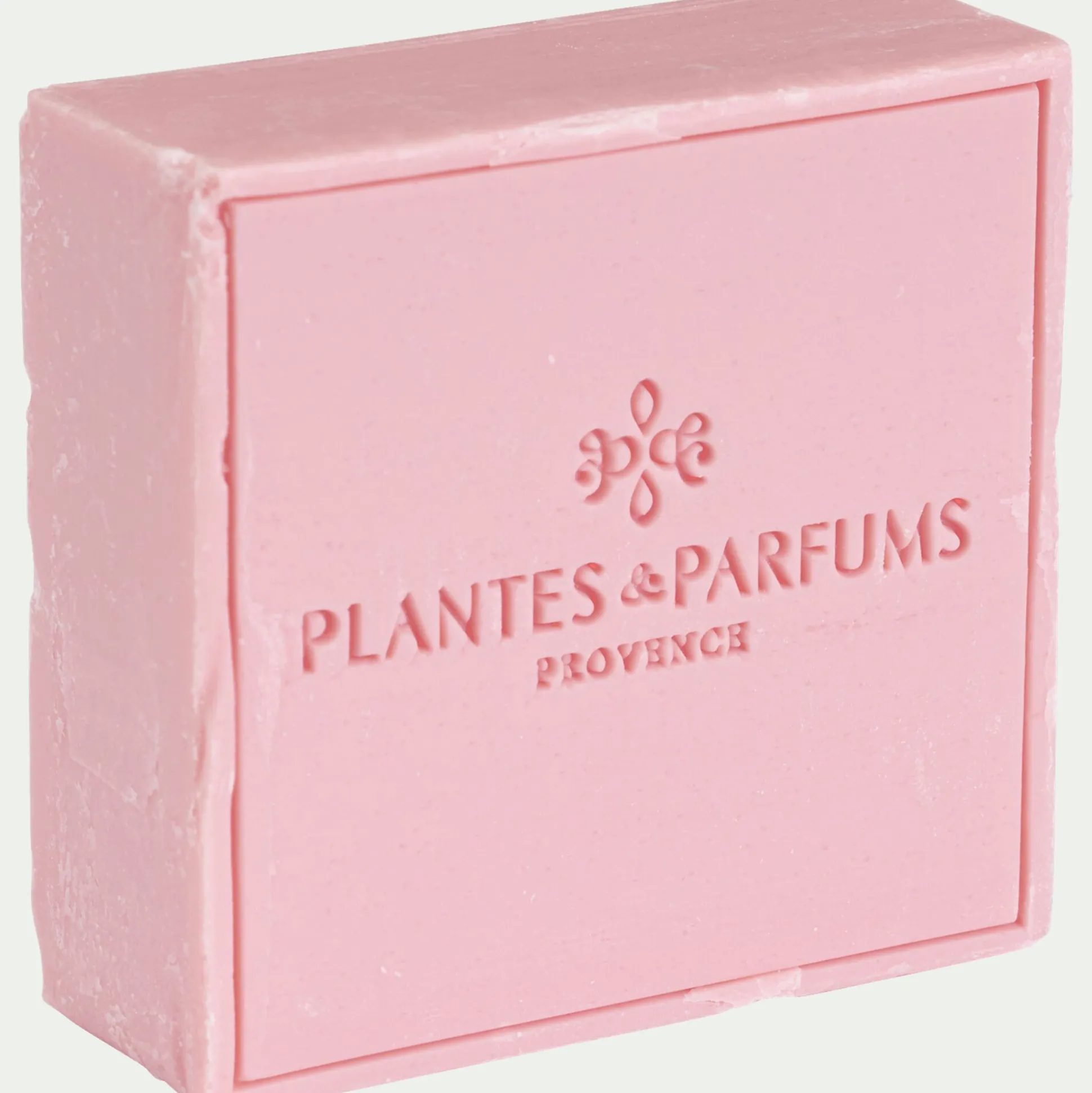 Lot de 2 savons de Marseille à l'huile d'argan senteur rose 100g