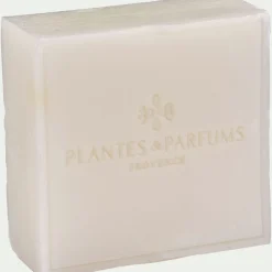 Lot de 2 savons de Marseille à l'aloe vera bio senteur bambou blanc 100g