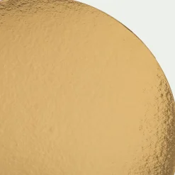 Lot de 5 supports à gâteau ronds en carton D30cm - doré