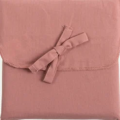 Lot de 2 taies d'oreiller en coton - rouge ricin 50x70cm