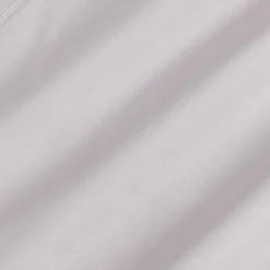 Lot de 2 taies d'oreiller en percale de coton 50x70cm - gris perle