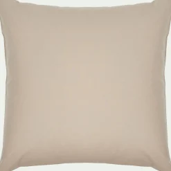Lot de 2 taies d'oreiller en coton - beige alpilles 65x65cm