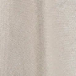 Lot de 2 torchons brodés en coton finition point de bourdon 50x70cm - beige