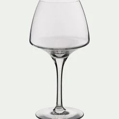 Lots de 6 verres à pied en cristallin 32cl - transparent