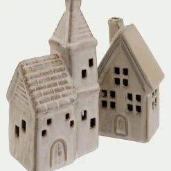 Maisonnette à poser en céramique - beige