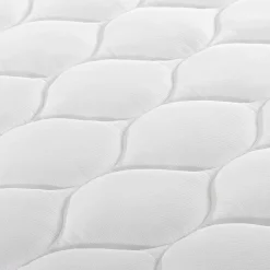 Matelas alinea en mousse accueil équilibré 15cm 120x190cm - blanc