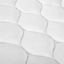 Matelas alinea en mousse accueil équilibré 15cm 90x190cm - blanc