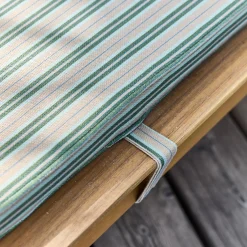 Matelas de bain pliant à motif rayures 190x55cm - beige