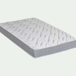 Matelas en mousse haute densité alinéa accueil équilibré 90x200cm - blanc