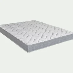 Matelas en mousse haute densité alinea accueil équilibré 140x200cm - blanc