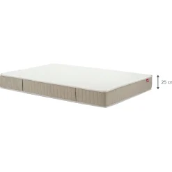 Matelas Epeda à ressorts accueil équilibré - 160x200cm