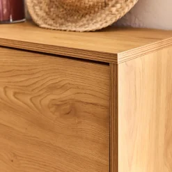 Meuble à chaussures en bois - bois clair