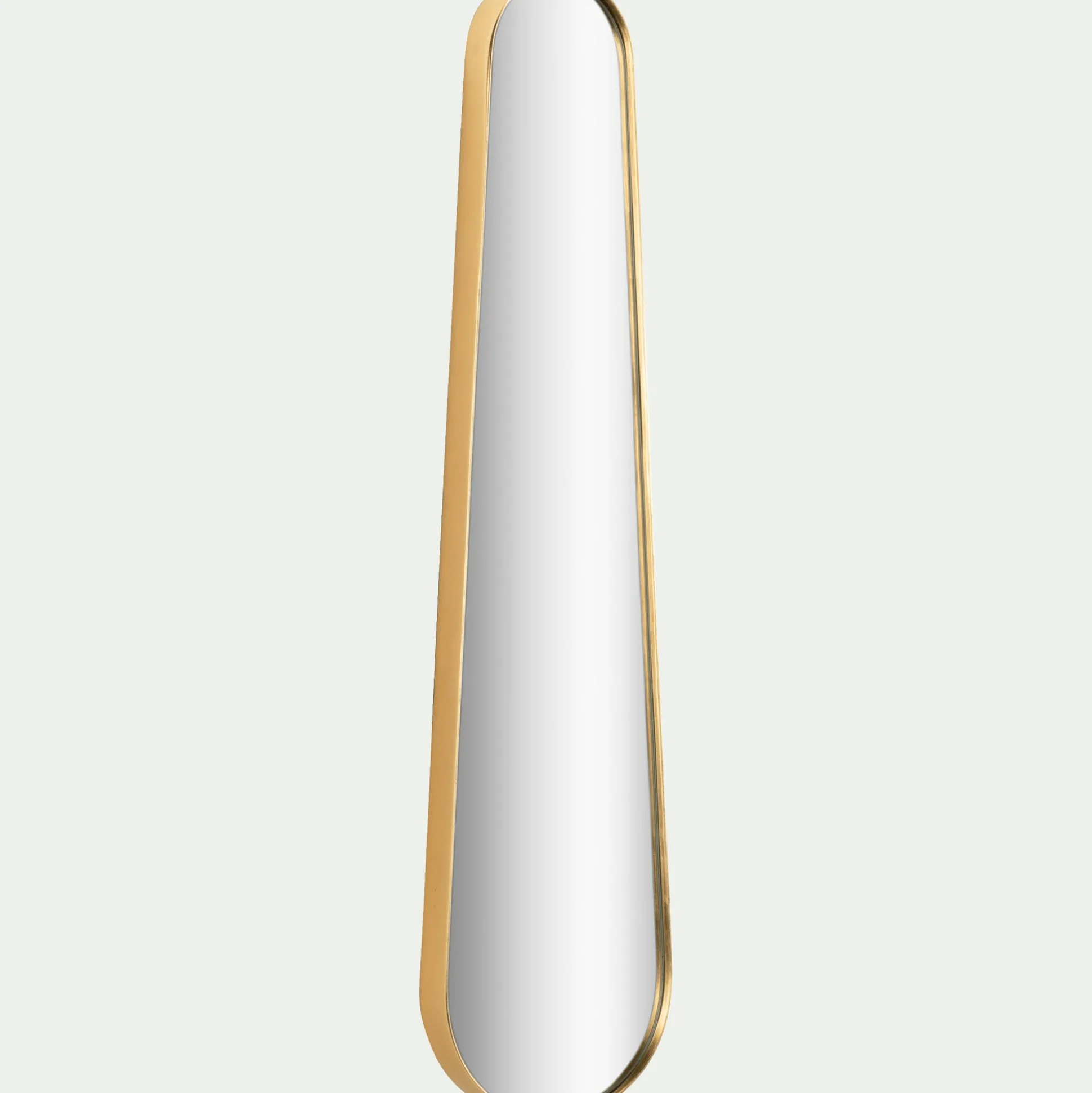 Miroir allongé cadre 92x22cm - doré