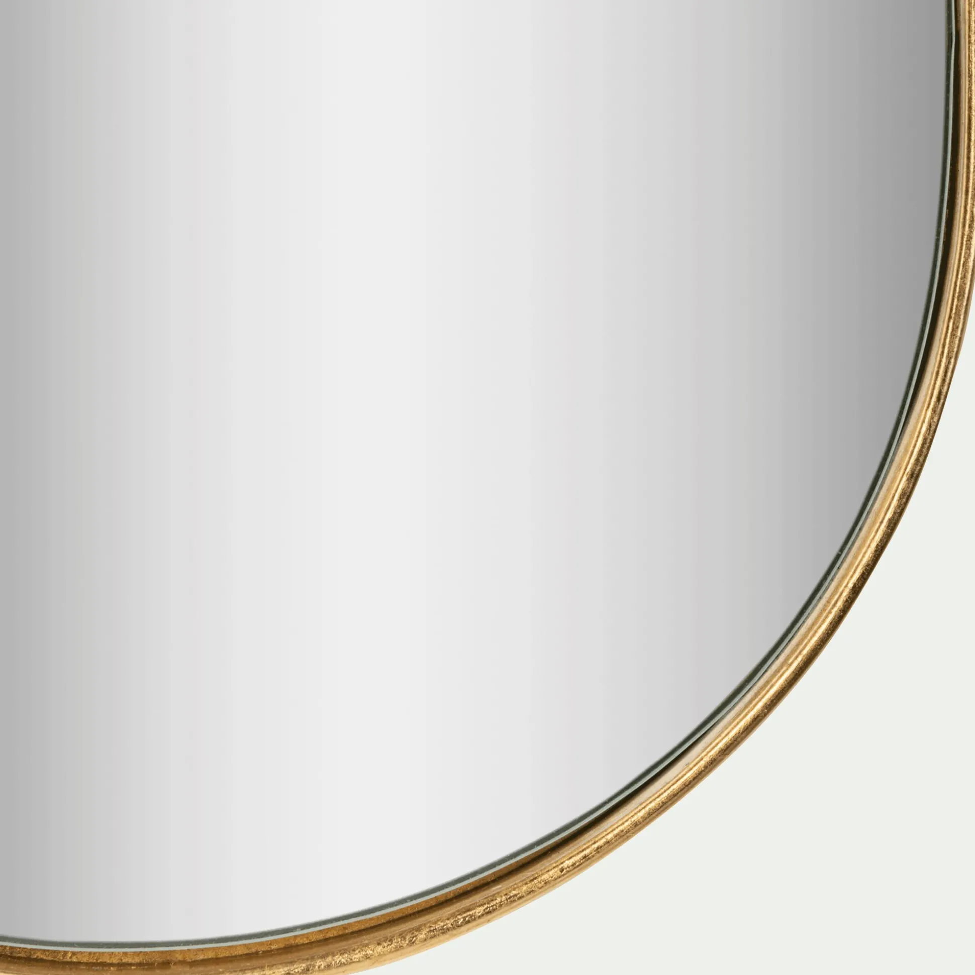 Miroir allongé cadre 92x22cm - doré