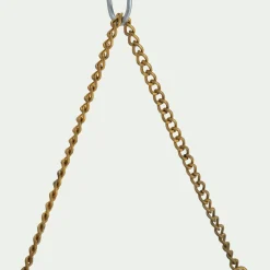 Miroir mural rectangulaire en laiton 21x20,5cm - doré